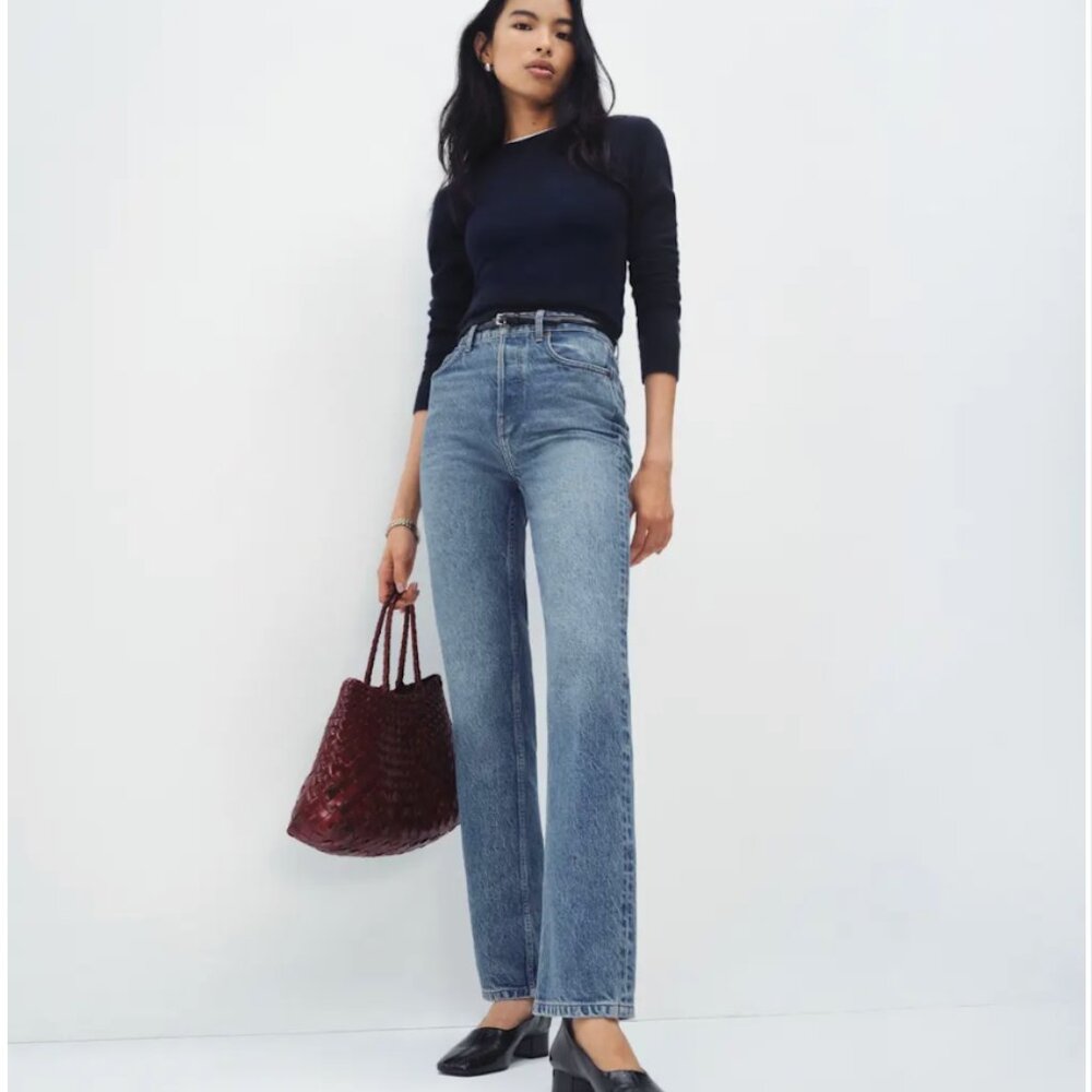 Reformation - Cynthia High Rise Straight Jeans (Size 29) - Picture 8 of 10